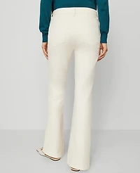 Ann Taylor The Boot Jean - Curvy Fit Ivory Women's