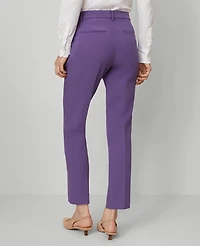 Ann Taylor The Petite Eva Ankle Pant Doubleweave Majestic Violet Women's
