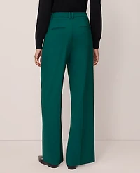 Ann Taylor The Side Button Wide Leg Pant Women's