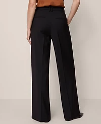 Ann Taylor The Side Button Wide-Leg Pant Women's