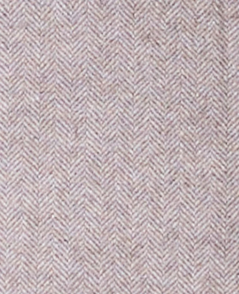 Ann Taylor The Fitted Crew Neck Jacket Herringbone Mixed Tan Women's