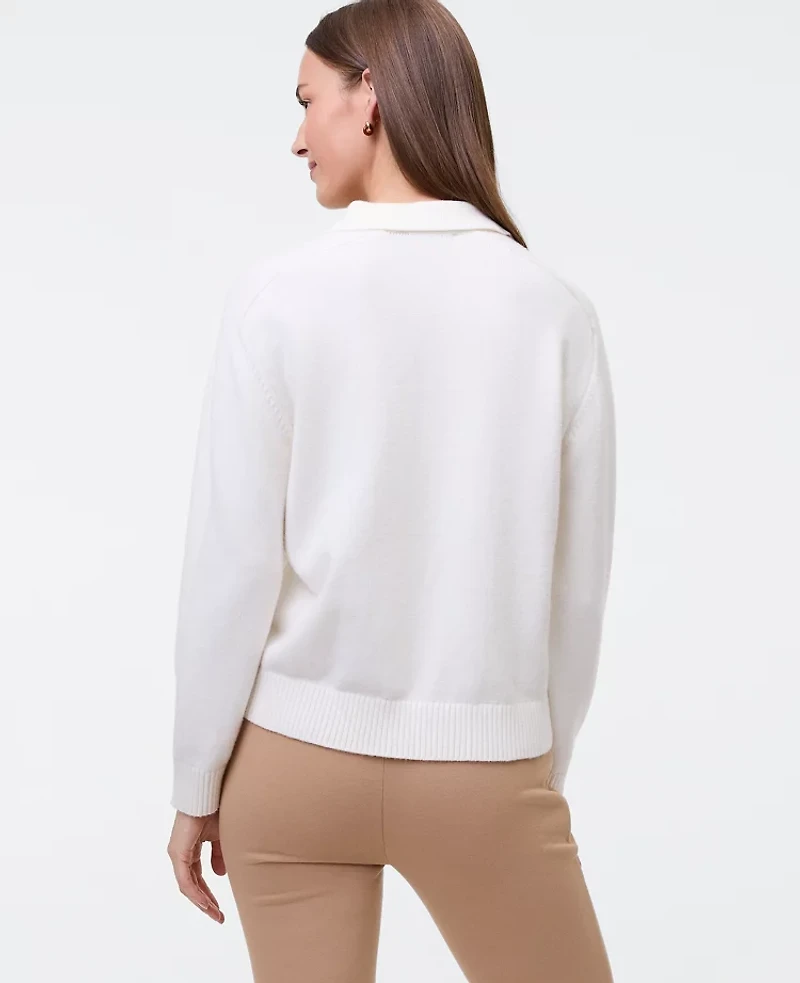 Ann Taylor Weekend Collection Henley Sweater Women's