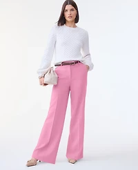 Ann Taylor Honeycomb Cable Crew Neck Sweater Women's