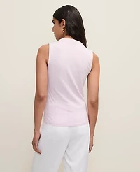 Ann Taylor Sleeveless V-Neck Top Women's