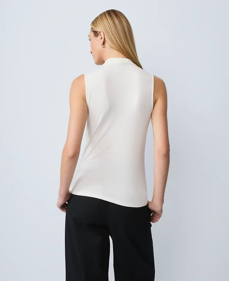 Ann Taylor Sleeveless V-Neck Top Women's