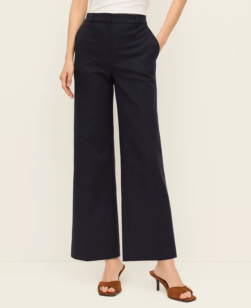 Ann Taylor The High Rise Everyday Ankle Pant Doubleweave Women's