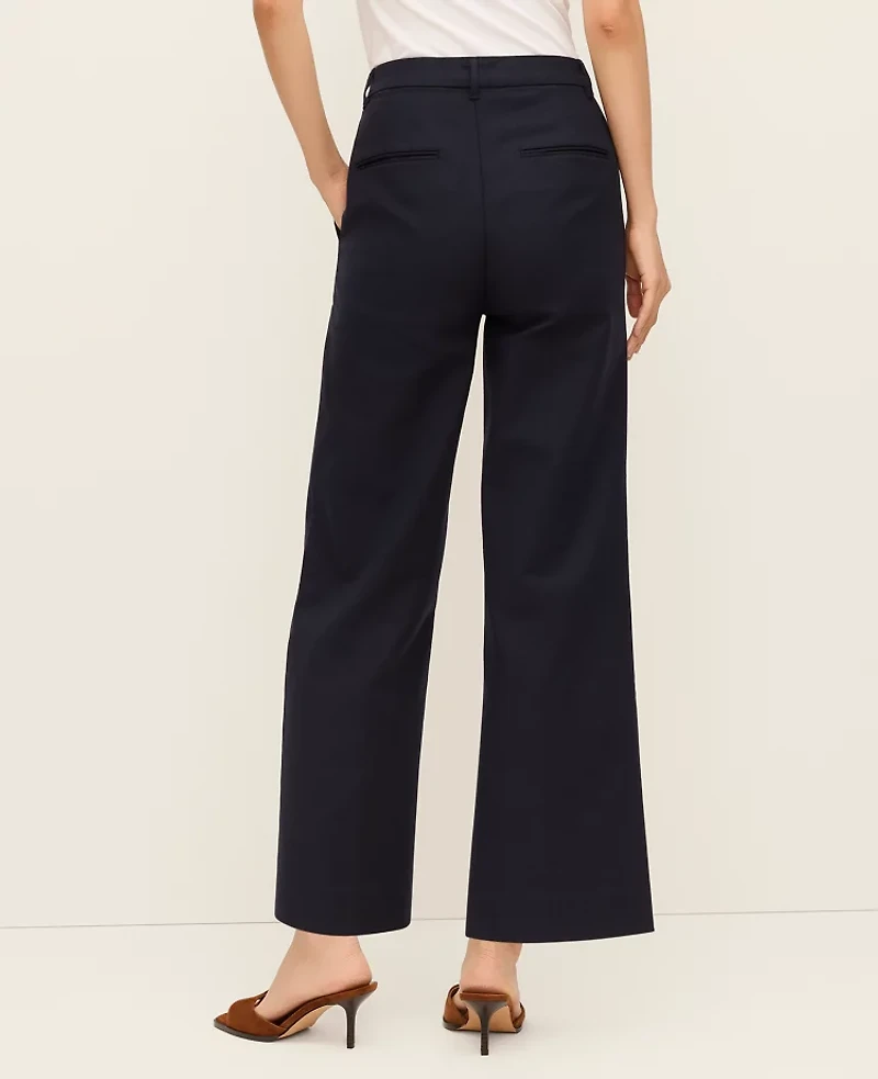 Ann Taylor The High Rise Everyday Ankle Pant Doubleweave Women's