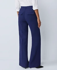 Ann Taylor The Petite Perfect Flare Pant Twilight Sea Women's