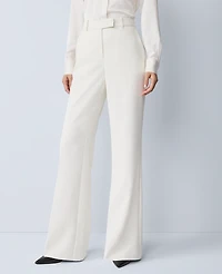 Ann Taylor The Petite Perfect Flare Pant Winter White Women's