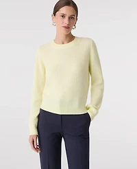 Ann Taylor Petite Mixed Cable Sweater Women's