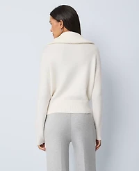 Ann Taylor Weekend Collection Half-Zip Sweater Women's