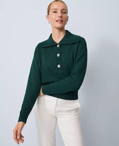 Ann Taylor Polo Sweater Women's