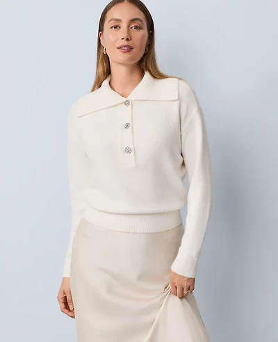Ann Taylor Polo Sweater Women's