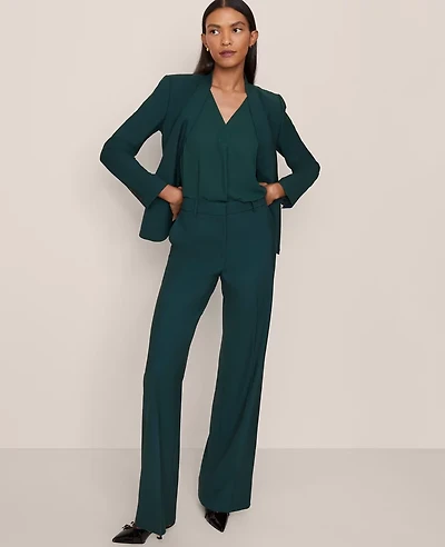 Ann Taylor The Wide-Leg Pant Pine Grove Women's