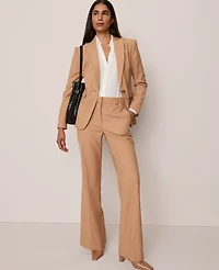 Ann Taylor The Flare Trouser Pant Sesame Women's