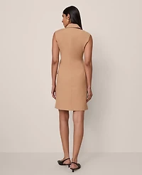 Ann Taylor The Peak Lapel Blazer Dress Sesame Women's