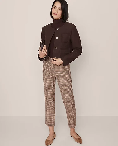Ann Taylor Petite Crew Neck Jacket Women's