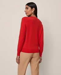 Ann Taylor V-Neck Sweater Women's