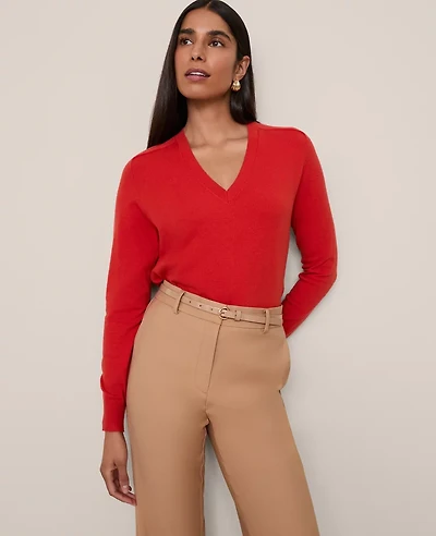 Ann Taylor V-Neck Sweater Women's