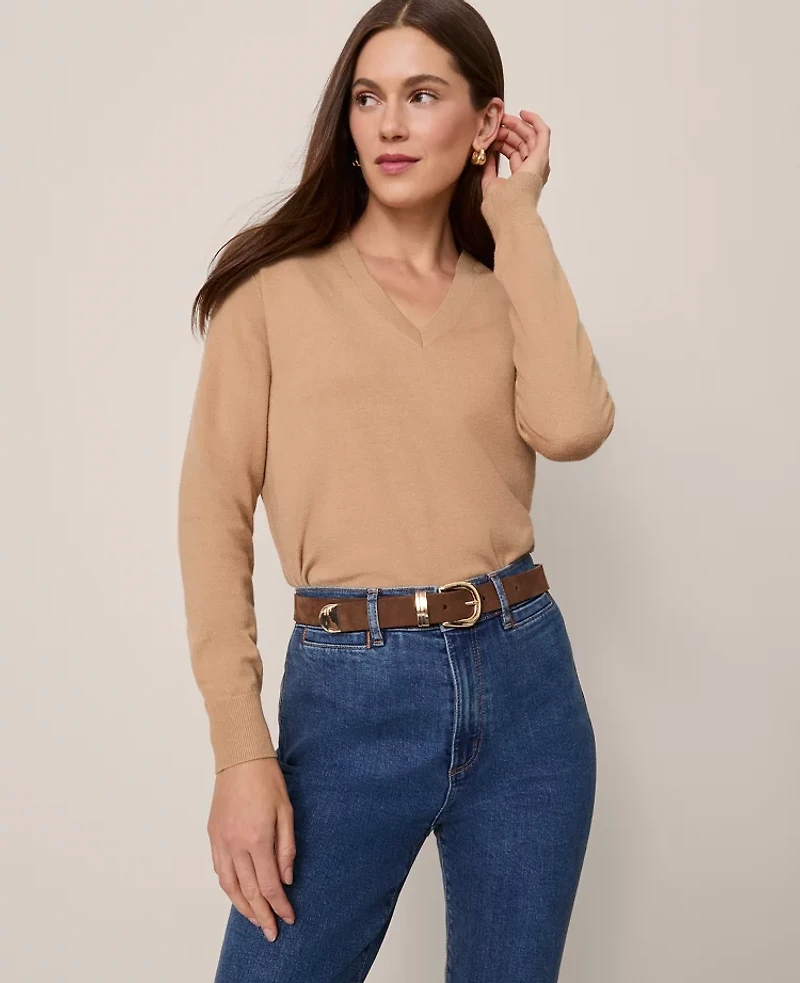 Ann Taylor V-Neck Sweater Women's