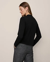 Ann Taylor V-Neck Sweater Jacket Women's