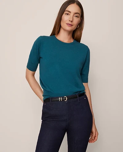 Ann Taylor Wedge Sweater T-Shirt Women's