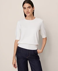 Ann Taylor Wedge Sweater T-Shirt Women's