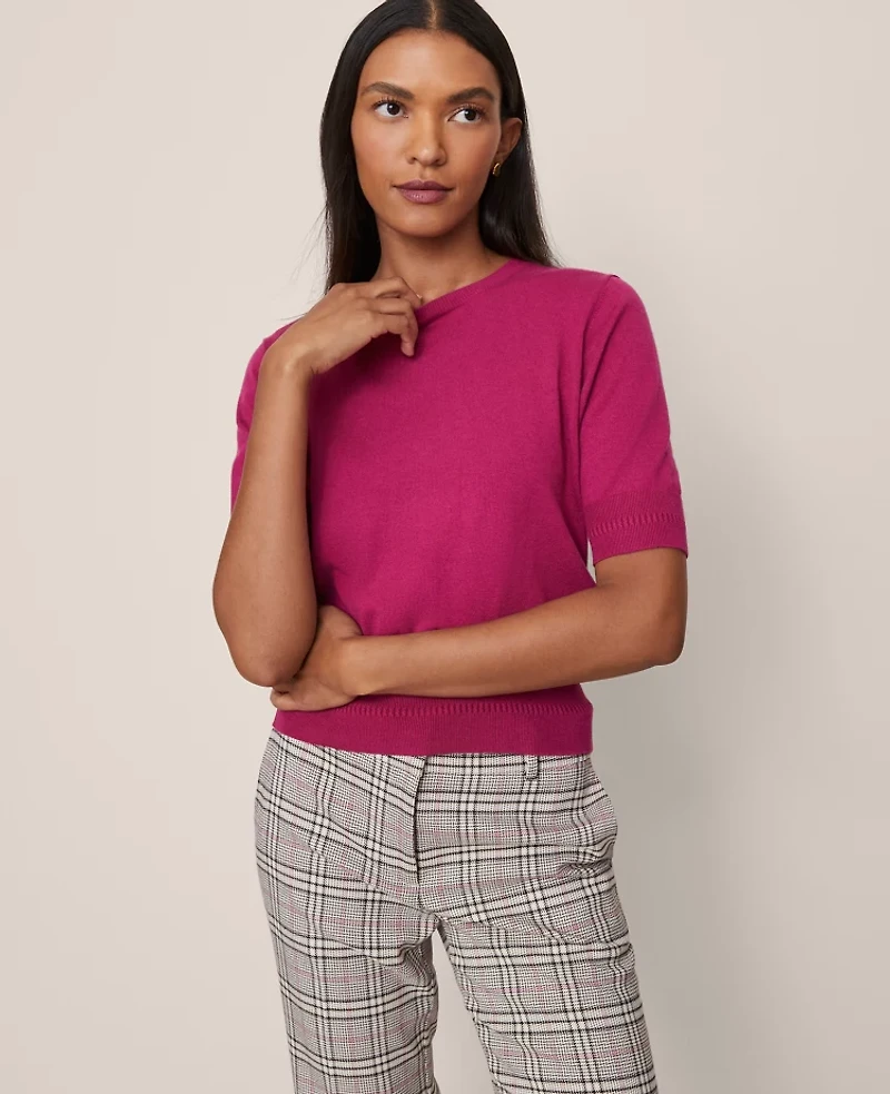 Ann Taylor Wedge Sweater T-Shirt Women's