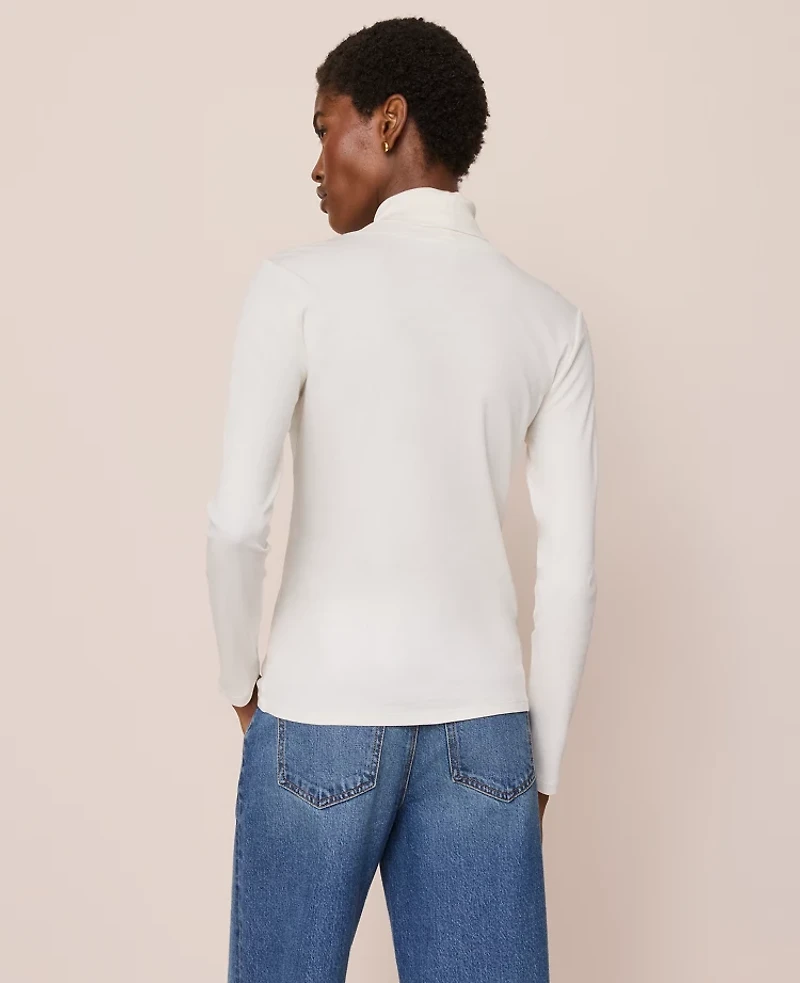 Ann Taylor Weekend Collection Turtleneck Top Women's