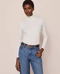 Ann Taylor Weekend Collection Turtleneck Top Women's