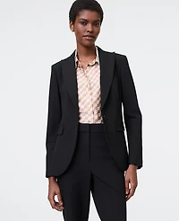 Ann Taylor The Petite Fitted Long Blazer Women's