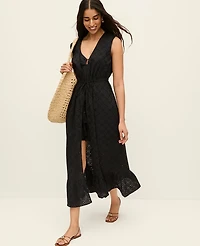 Ann Taylor Eyelet Kimono Women's