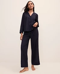 Ann Taylor Pajama Set Night Sky Women's