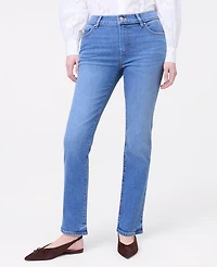 Ann Taylor Weekend Collection Slim Jean — Curvy Fit Luxe Medium Wash Women's