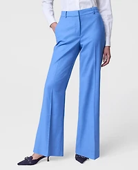 Ann Taylor The Petite Flare Trouser Bluebird Melange Women's