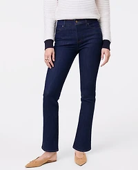 Ann Taylor Petite Weekend Collection Slim Jean — Curvy Fit Classic Rinse Wash Women's