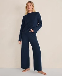 Ann Taylor Haven Well Within Cashmere Cable Roll Neck Sweater Women's