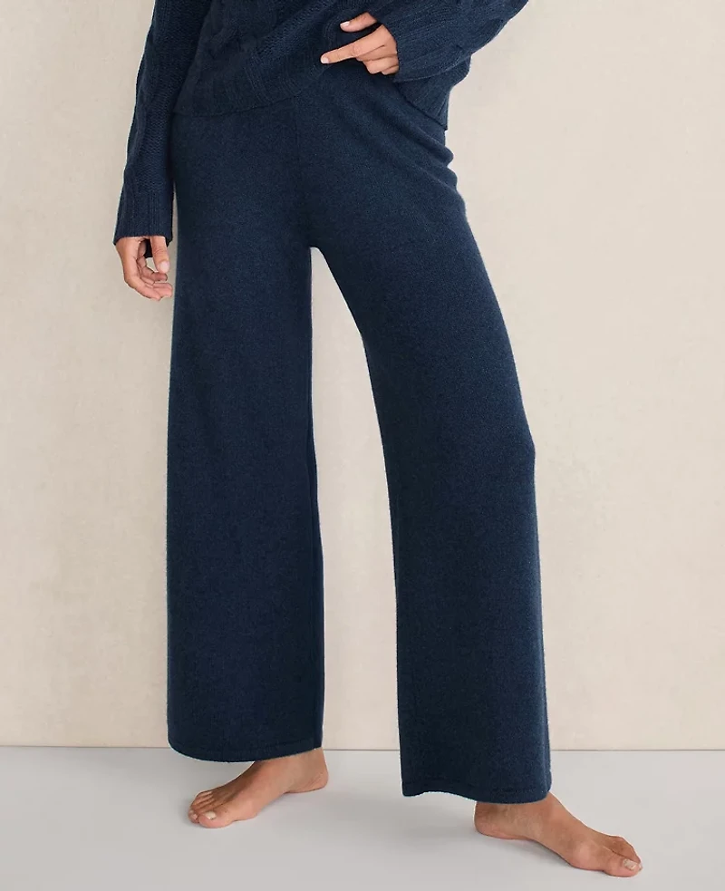 Ann Taylor Haven Well Within Cashmere Wide Leg Pants Women's