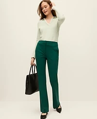Ann Taylor The Skinny Flare Trouser Ponte Shade Tree Women's