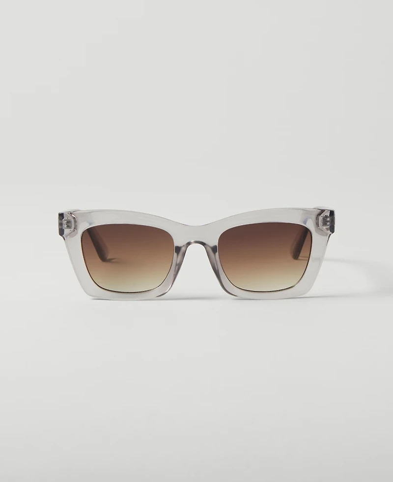 Ann Taylor Curved Square Sunglasses Women's