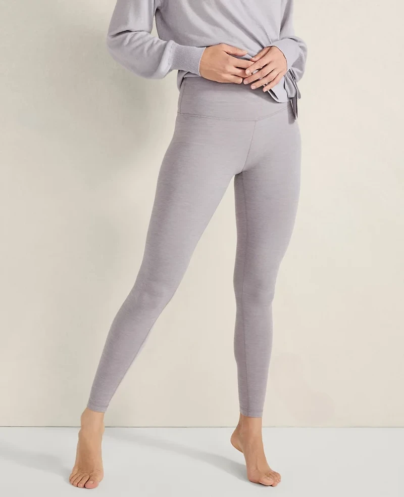 Ann Taylor Haven Well Within Balance Heather Leggings Wisteria Melange Women's