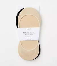 Ballet Flat No Show Sock Set