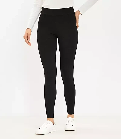 Tall Seamed Ponte Leggings