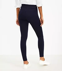 Petite Seamed Ponte Leggings