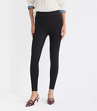 Petite Seamed Ponte Leggings