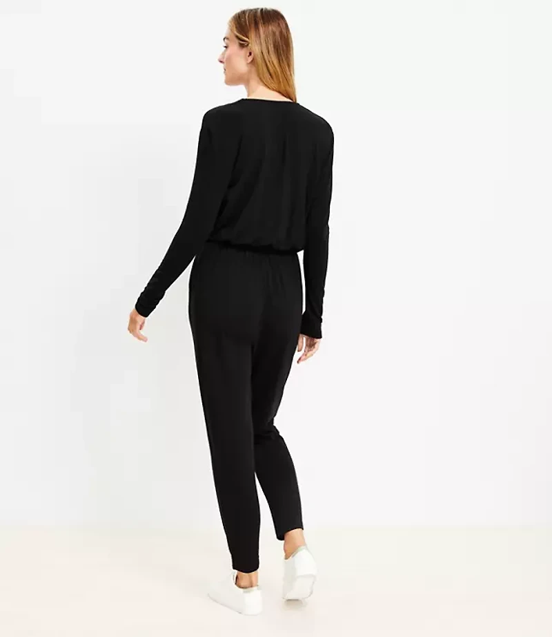 Lou & Grey Signature Softblend Crossover Jumpsuit