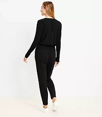 Lou & Grey Signature Softblend Crossover Jumpsuit