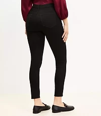 Curvy High Rise Skinny Jeans Black