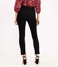 Curvy Mid Rise Skinny Jeans Black