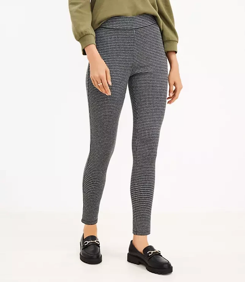 Tall Houndstooth Leggings